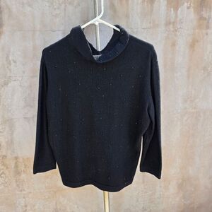 Luisa Spagnoli Beaded Cashmere Sweater